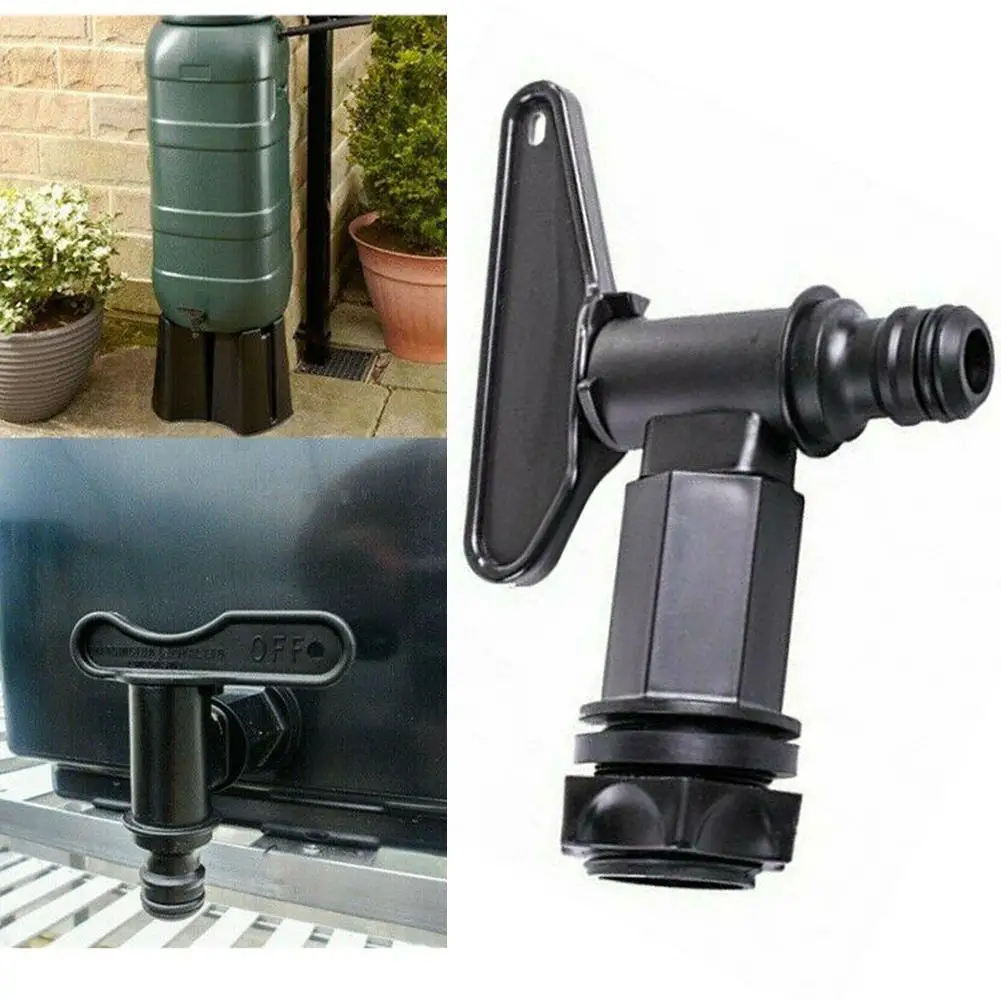 1pcs 3/4 Inch Garden Hose Connector IBC Tank Container Exhaust Adapter Connection Faucet Joint Barrel Plastics D0W2 | Дом и сад