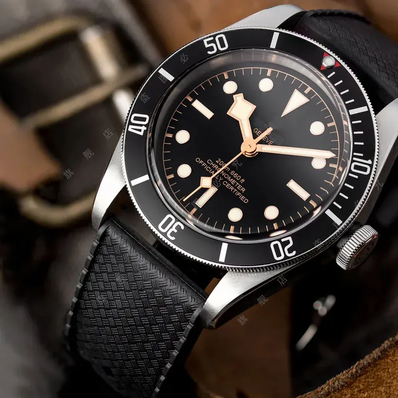 Premium Grade Tropic Rubber Watchband 20mm 22mm For seiko SRP777J1 New Watch straps Diving Waterproof Bracelet Black blue Color