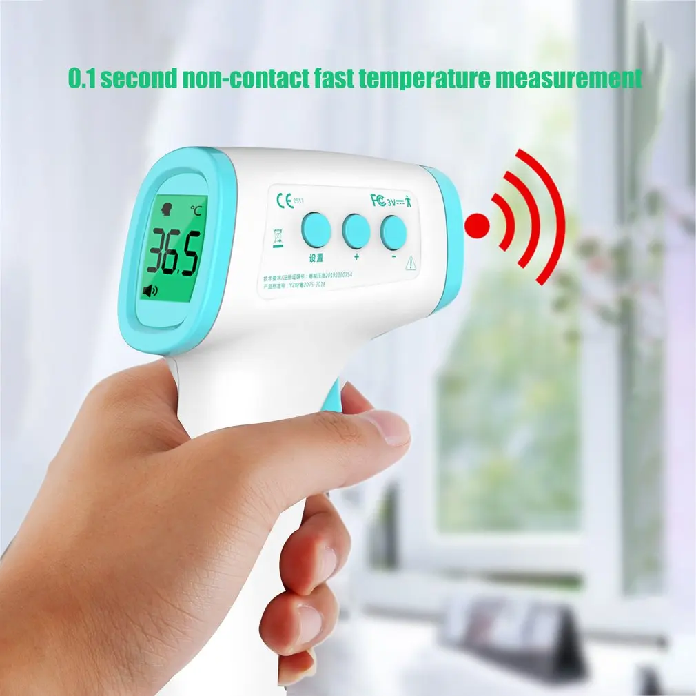 

Non-Contact Infrared Human Body Thermometer Home Hand-Held Digital Thermometer Temperature Measurement Meter