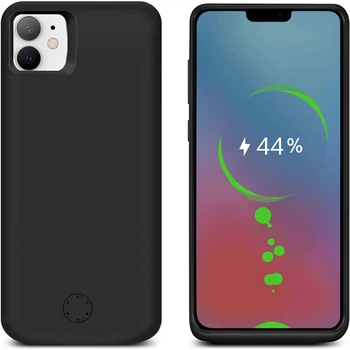 

Leioua 6000mAh NEW Battery 11 pro Case For iphone 11 Extended Battery Case Power Bank Charging Cover For iphone 11 Pro Max Case