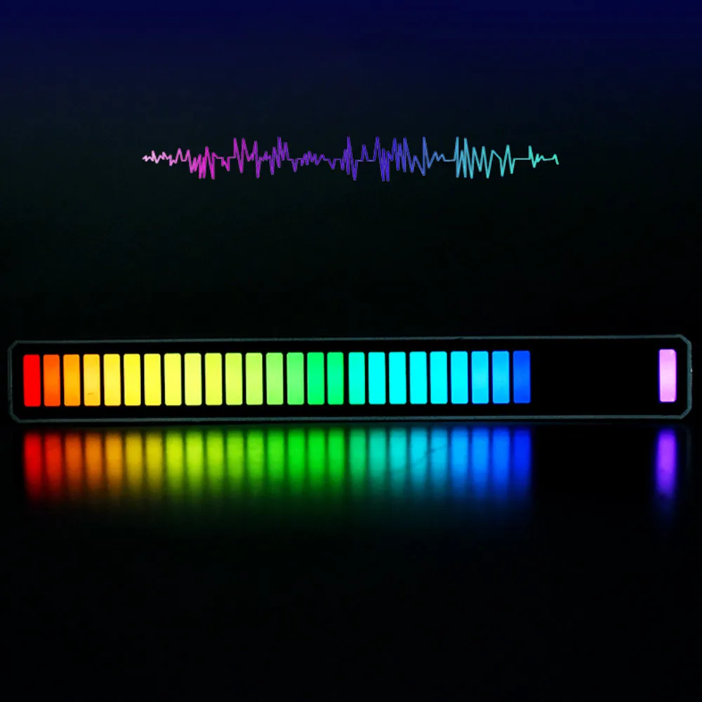 

RGB-подсветильник ка Автомобильная с голосовой активацией и USB-портом