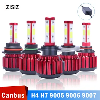 

MINI 2pcs/set Car Headlight Bulbs H7 LED H4 HB3 9012 5202 9005 HB4 9006 H13 H11 9004 9007 LED Bulb Canbus 50W 8000LM 6500K 12V