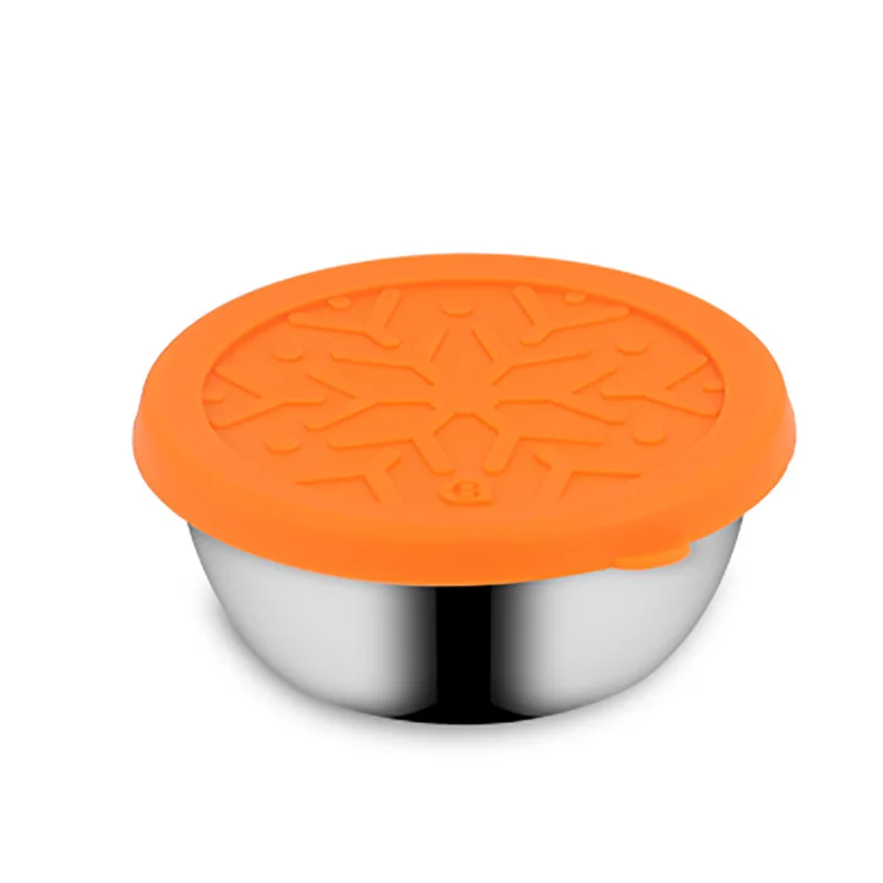ONEUP коробка для ланча из нержавеющей стали с отделениями портативная порционная коробка Bento для хранения еды контейнер с посуда герметичная экологичная - Цвет: Soup bowl