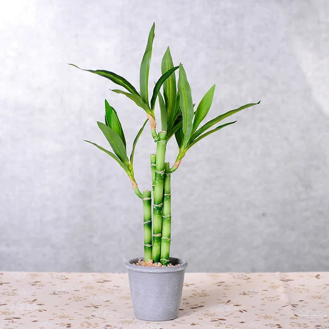 45cm 6fork Artificial Bamboo Tropical large Plant Bonsai Fake Maranta Tree Real Touch Plastic Palm Leaves Potted Home Decoration 45cm 6fork Artificial Bamboo Tropical large Plant Bonsai Fake Maranta Tree Real Touch Plastic Palm Leaves Potted Home Decoration