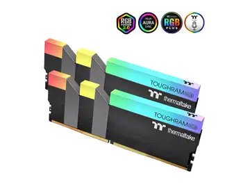 

Thermaltake ToughRam RGB DDR4 4000 C19 16GB (8Gx2) Kit Desktop memory (software control/linked motherboard)