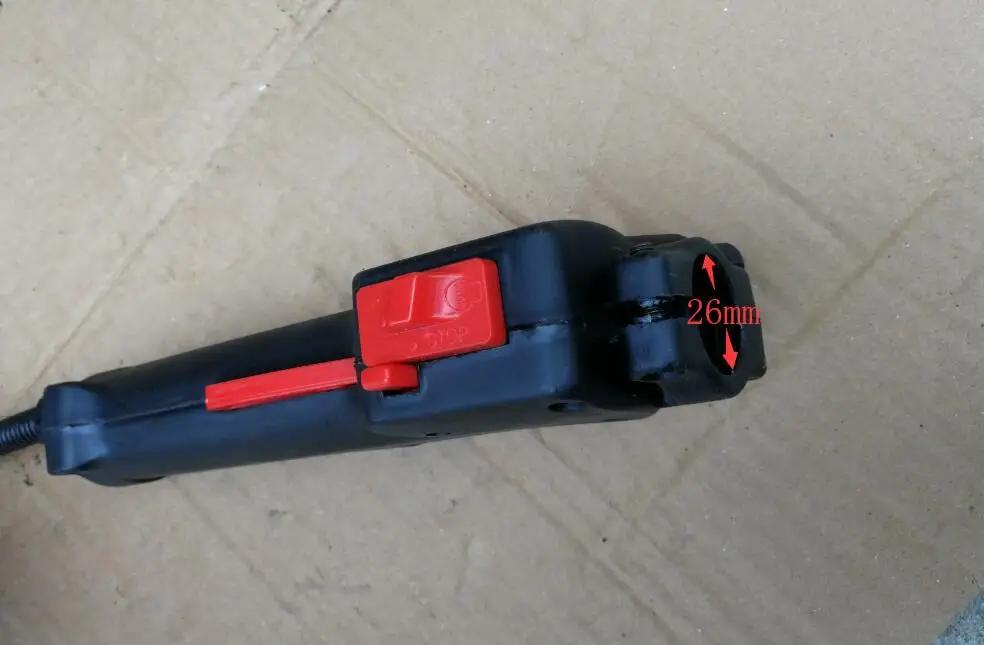 

26mm Throttle handle for multi machine 4 in1 brush cutter 5 in 1 grass hedge trimmer long reach saw accelerator control handlE