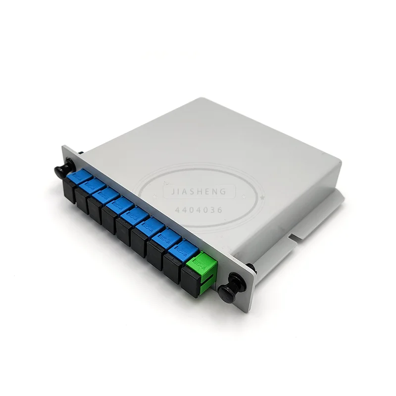 Сплиттер Волоконно оптический ящик FTTH PLC сплиттер коробка с 1X8 плоского типа