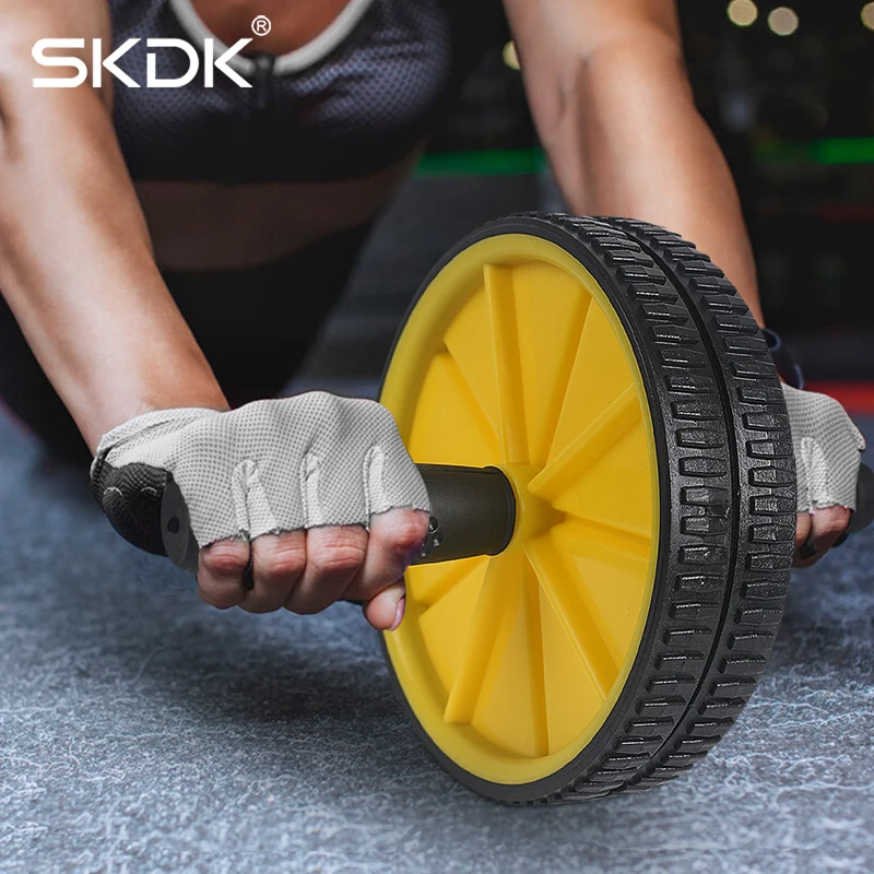 SKDK абдоминальные упражнения Ab колесо для домашнего спортзала тренировки оборудование для упражнений колесо для фитнеса