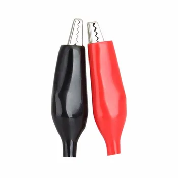 

50 Pcs 36mm Metal Alligator Clip crocodile electrical Clamp FOR Testing Probe Meter