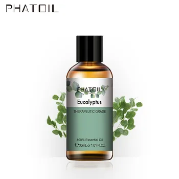 

PHATOIL 30ml Eucalyptus Essential Oil Diffuser Pure Natural Aromatic Essential Oils Frankincense Sandalwood Tea Tree Massage Oil