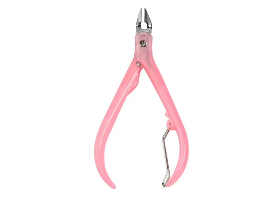 

Professional Fingernail Toenail Cuticle Nipper Trimming Plastic Nail Clipper Cutter Cuticle Scissor Plier Manicure Tool