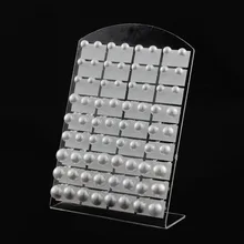 36 пар, один комплект, 6, 8, 10 мм, белые круглые серьги с искусственным жемчугом, серьги-гвоздики из нержавеющей стали, ювелирные изделия