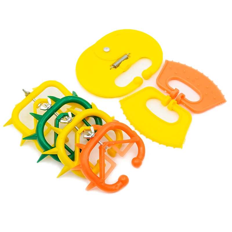 3 Pack Yellow Large Plastic Cattle Weaner