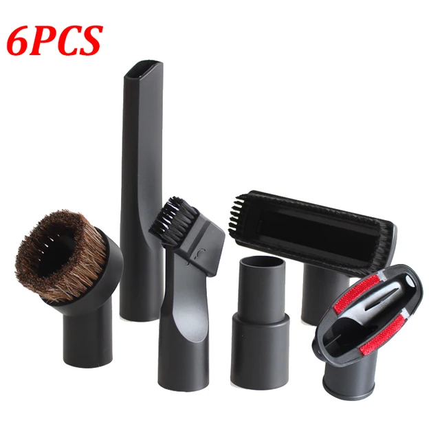 Universal Vacuum Nozzle Suction Brush Head for 32mm 35mm 1 1/4in 1 3/8in Vacuum Cleaner Accessories Crevice Tool for Bed Sofa HXL6139