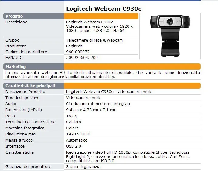 logitech C930e HD Smart 1080P Веб-камера с крышкой для компьютера объектива Zeiss USB видео камера 4-кратное цифровое приближение веб-камера