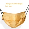 50/30/10PCs Thickened Protective Mask Pure Color Morandi Fashion Eyelashes Adult 3-layer Dust-proof and Anti-fly Wipe Face Mask 6