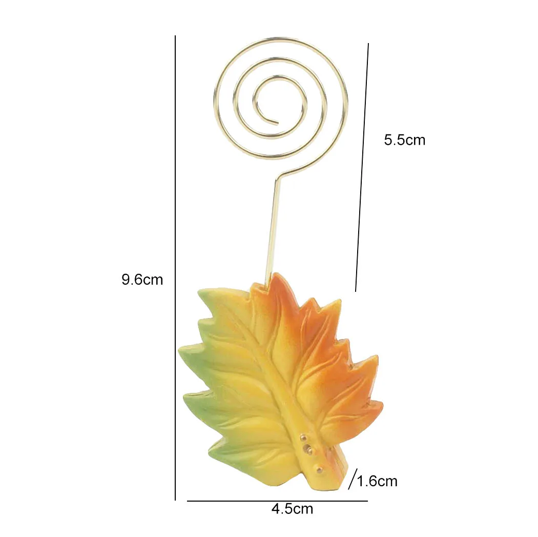 10 шт. кленовый держатель для карт на свадебную вечеринку, стойка для карт, табличка с именем, фото, зажим, держатель для карт с местом для карт