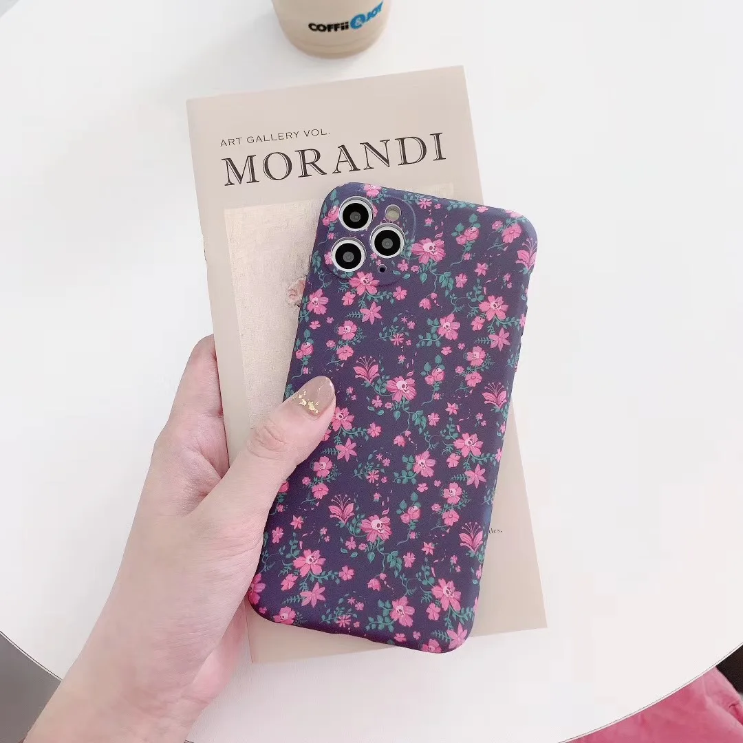 Women's Floral Printed Phone Case for iPhone