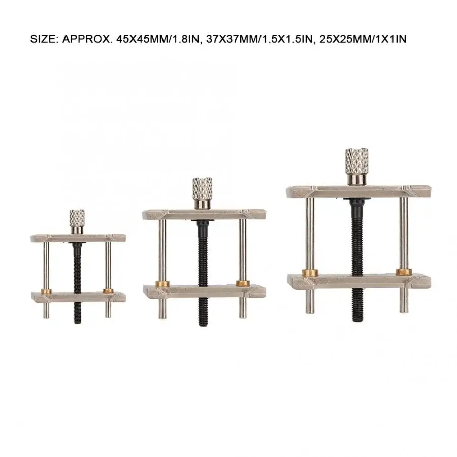 3 шт./компл. металлический механизм для часов Фиксированный базовый держатель Часовщик аксессуар инструмент для ремонта часов крепление для часов набор инструментов для ремонта часов