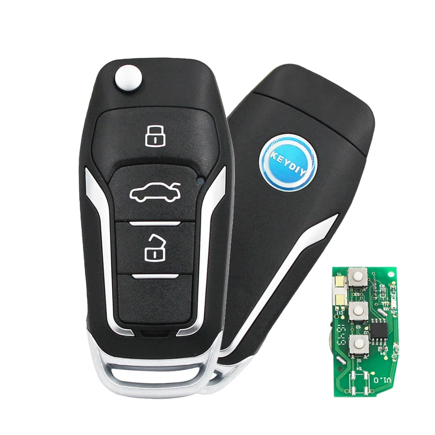 5 pcs/lot Original 3 Buttons Universal B12-3 F Style Remote Control Key B-Series for KD900 KD900+,URG200 KD-X2 Key Programmer