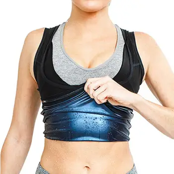 

Fashion New Men/Women's Tanks Neoprene Sauna Vest Sauna Sweat Shirt Body Shaper Slimming Tank