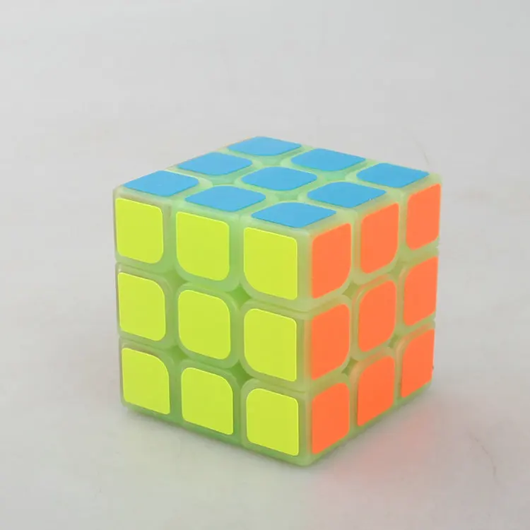 [Ночной светильник Три Слои Стразы «Кубик Рубика» Green】 Sulong 3X3-56 Размеры 3-заказ ночной Светильник Стразы «Кубик Рубика»