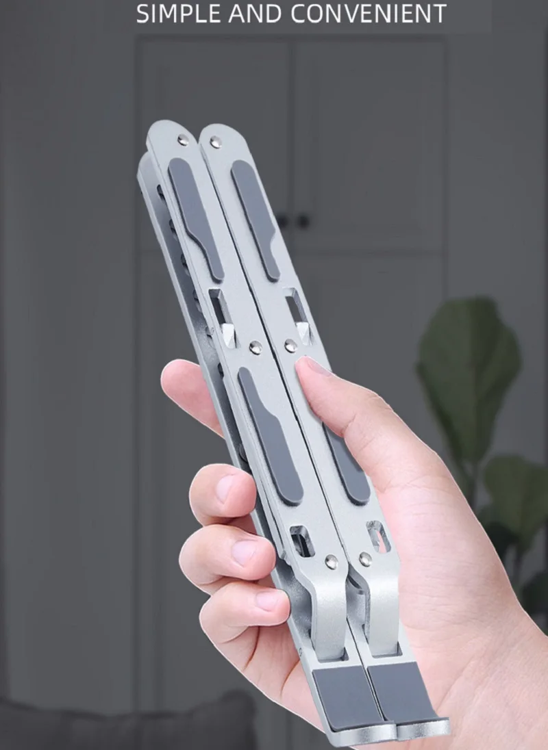 2 In 1 ABS Plastic Vertical Storage Laptop Stand Desktop Tablet Holder Desk Mobile Phone Stand For IPad Macbook Pro Notebook