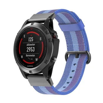 

Nylon Strap Replacement Quick Release Easy Fit Watchband For Garmin Fenix 5 Plus Quick Release Running Wrist Support Accessories