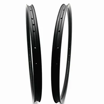 

mtb 650B rims width37*24mm XC/AM/DH symmetric tubeless carbon wheel mtb 27.5er carbon disc brake wheel 28Hole default