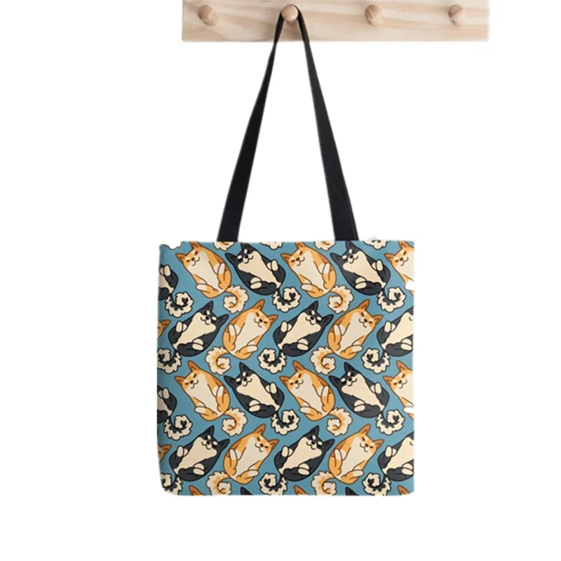 2021 Shopper Some Things Tote Bag Printed Tote Bag women Harajuku shopper handbag girl Shoulder shopping bag Lady Canvas Bag