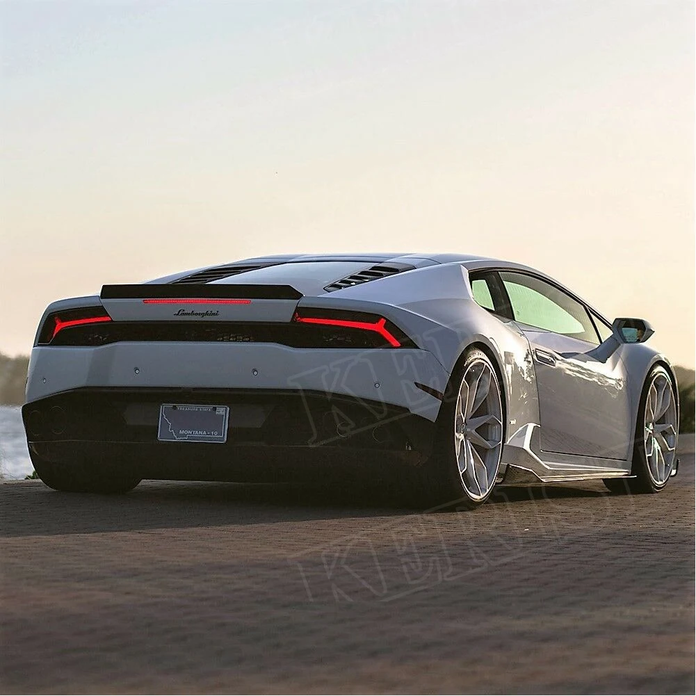 Спойлер заднего крыла из углеродного волокна для Lamborghini Huracan LP580 LP610 Coupe 2 двери 2015