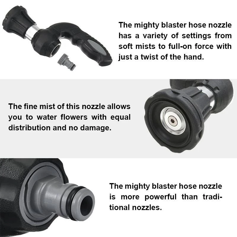 Наконечник-распылитель для мытья поверхностей Водяные Пистолеты power Blaster шланг сопло газон домашний Автомойка садовые инструменты опрыскиватель силовая стирка садовый Spayer