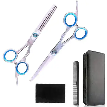 

5pcs Professional Hair Cutting Thinning Scissors Barber Shear Hairdressing Salon