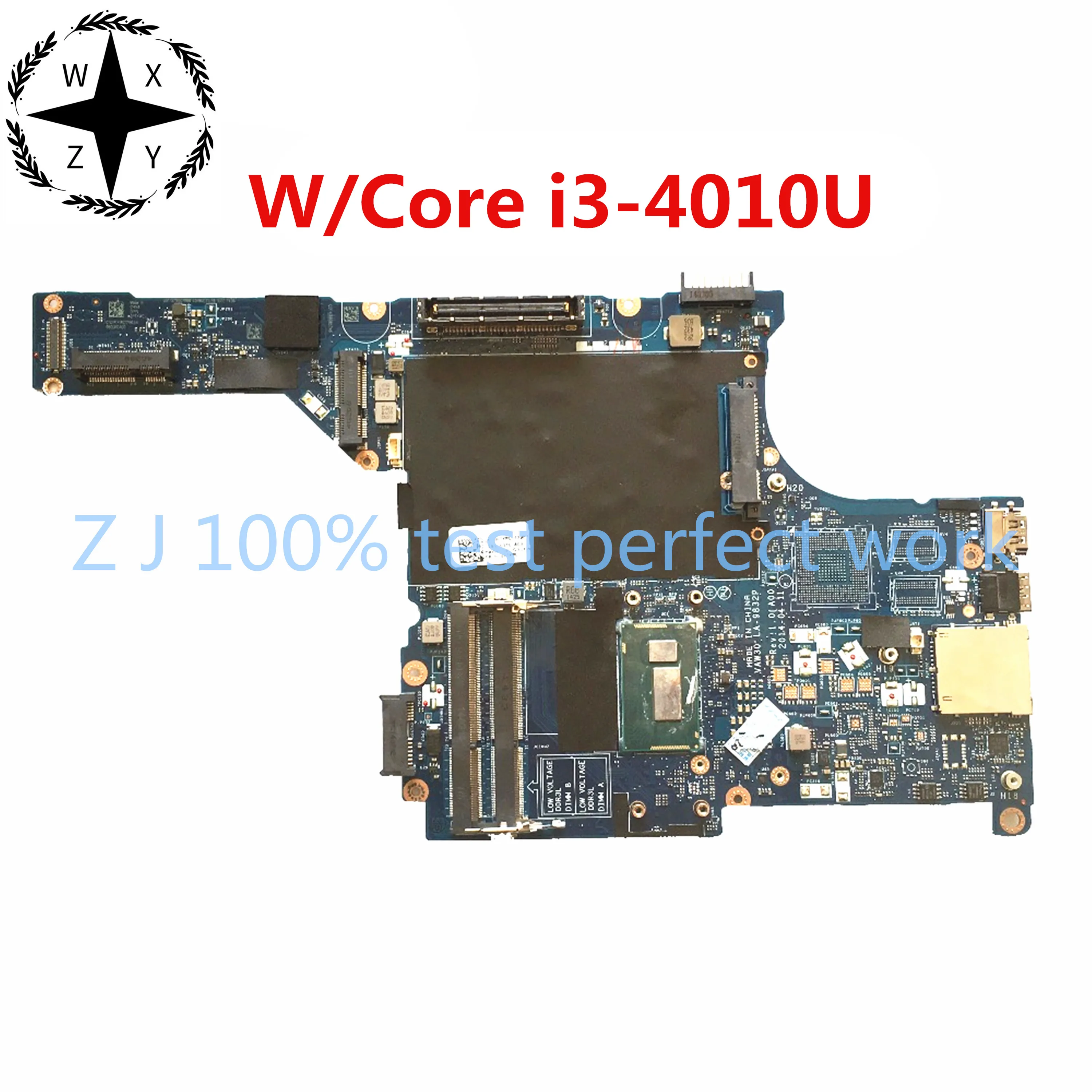 Placa base para portátil DELL E5440, VAW30 LA-9832P, con SR16Q Core i3-4010U, CN-0KYG98, 0KYG98, DDR3L, MB, 100%, probado, envío rápido