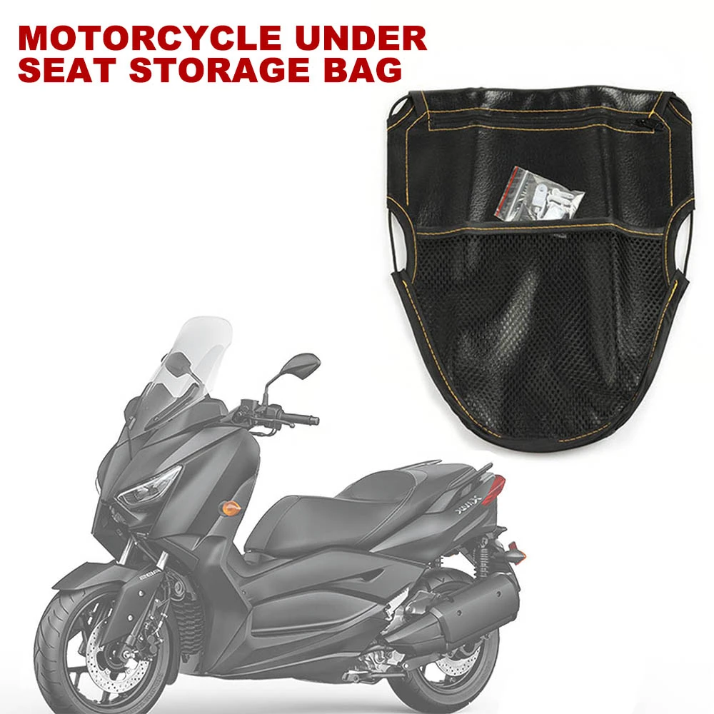 Xmax Pcx150 Tmanx Nvx155 Bpa Forza 125 Nss300用のオートバイ用スクーターシートバッグ Nets Aliexpress