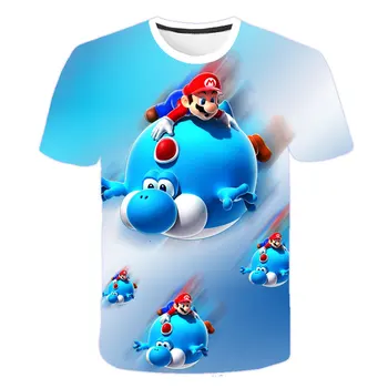 

2020 summer T-shirt 3D printing pattern cartoon children's clothing casual boy's T-shirt cute girl top O-neck children's clothin