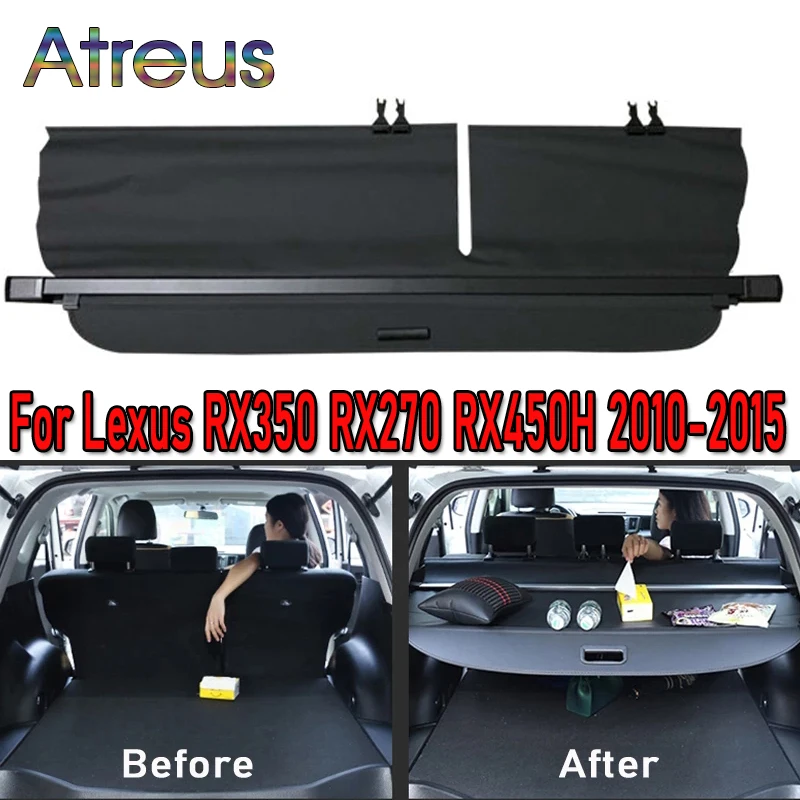 Cubierta de estante de paquete de maletero para Lexus Rx270 Rx350
