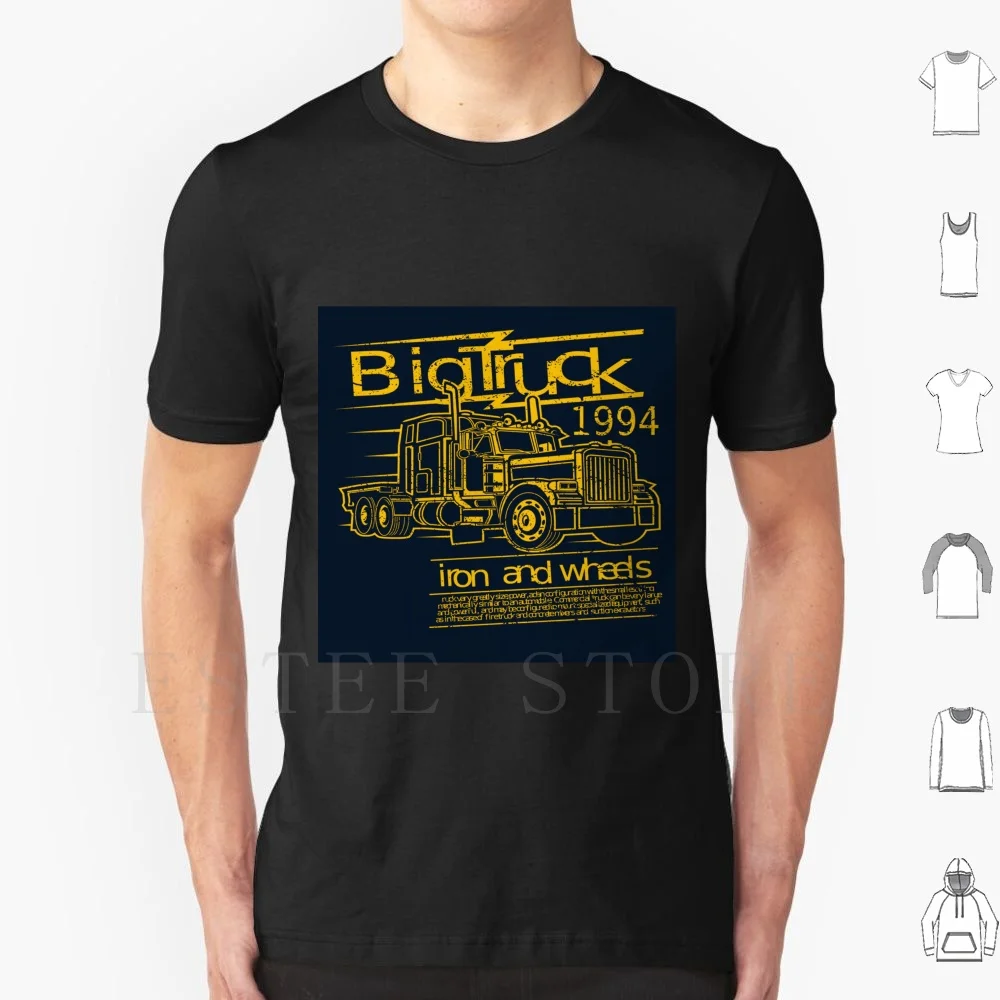 Big Truck Nice Things For Trucker Fans T Shirt Cotton Men Fai Da Te Print Truckerfan Truck Truck Driver Remote Driver