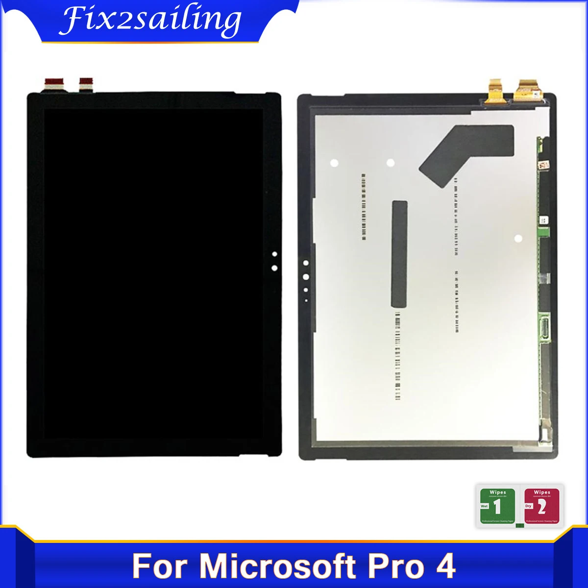 Nuovo 12.3 ''LCD Per Microsoft Surface Pro 4 1724 Display