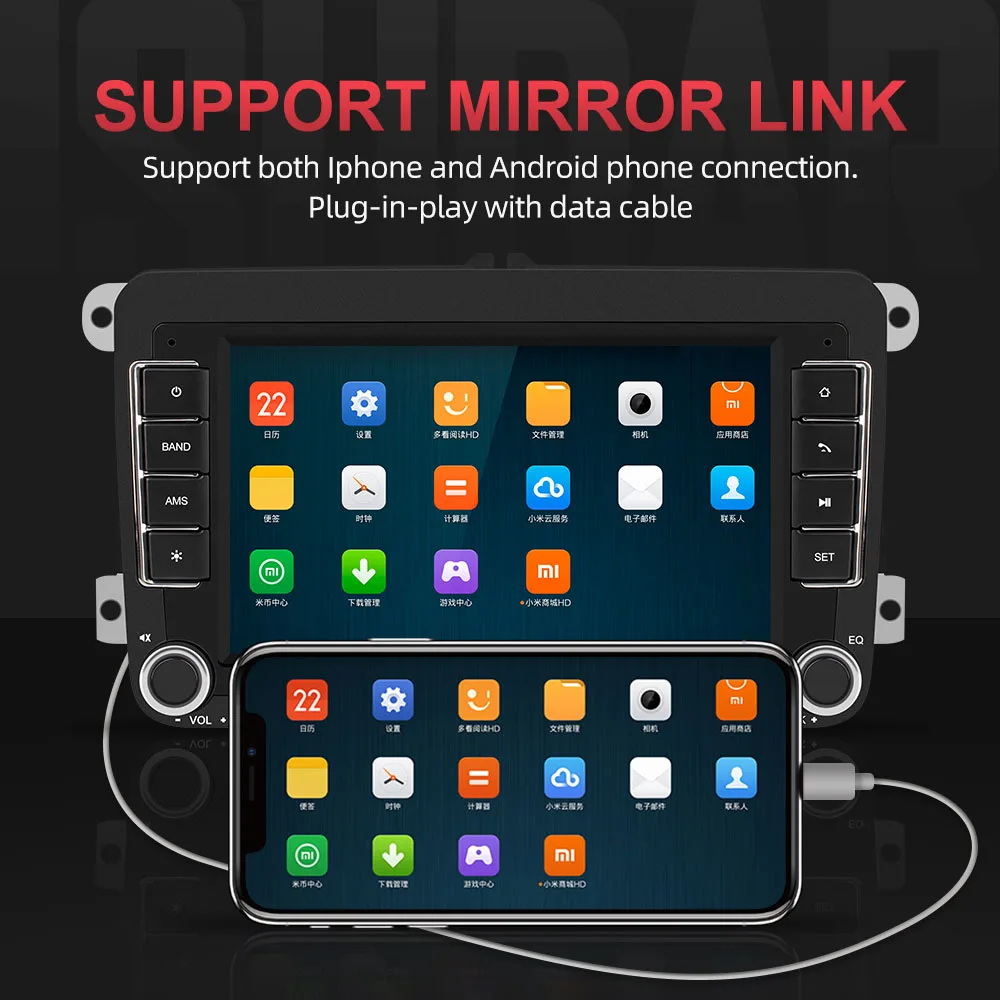 Дешево Isudar Автомагнитола с Сенсорным 7 Дюймовым Экраном Для Автомобилей Skoda Octavia Fabia Rapid Yeti Superb VW Seat