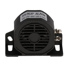 Универсальный автомобильный Грузовик резервный обратный звуковой сигнал Предупреждение ющий сигнал Автомобильный Рог тяжелое оборудование DC 12-80 в 105дБ