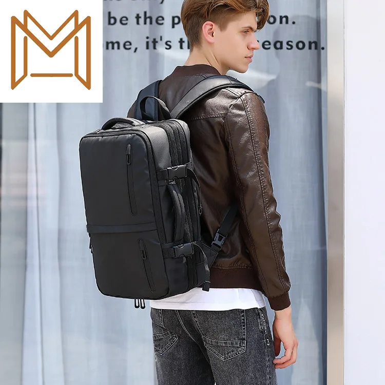 

More Function Man Both Shoulders Package Dry Wet Separation Business Affairs Backpack Oxford Water Travelling Bag