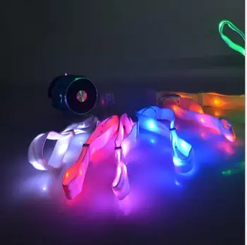 

500pcs Voice Control LED Bracelet Sound Activated Light Up Flashing Glow Wristband for birthday Party Clubs new year wedding