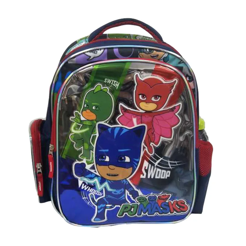 1pcs PJ Masks Catboy Owlette Gekko новая милая детская Студенческая сумка унисекс рюкзак для детей на день рождения Рождественские подарки 2B66 - Цвет: 1pcs