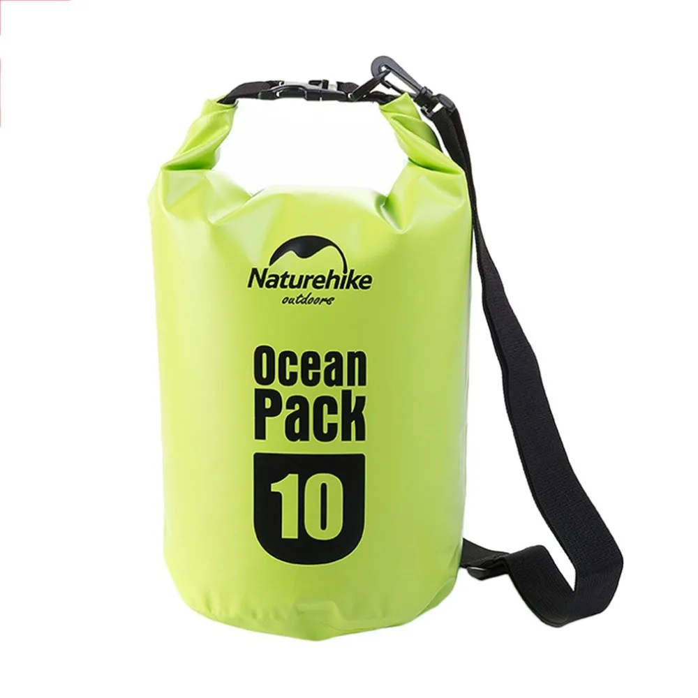 Naturehike Водонепроницаемый сухой мешок 5L 10L 20L Открытый Дайвинг складная сумка для хранения пляжная сумка для плавания рафтинг река океан распродажа