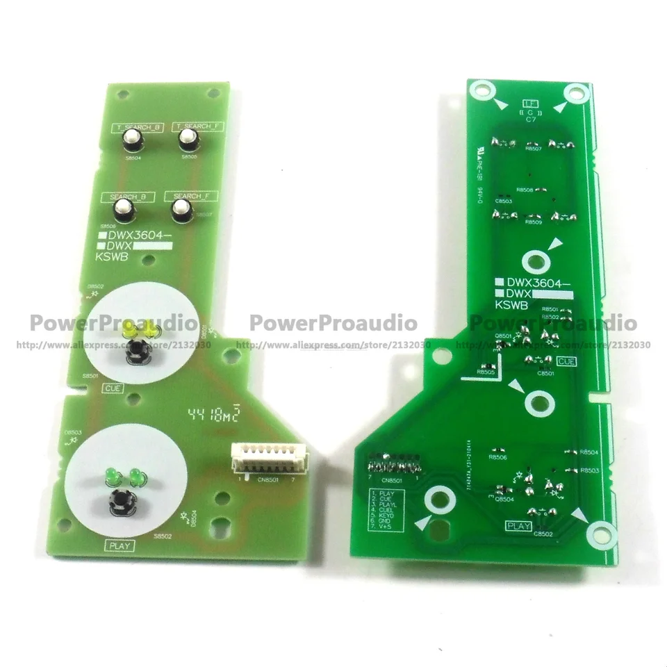 2x Play Pause Cue Switch KSWB PCB Per Pioneer XDJ 1000 1000MK2 - Foto 2
