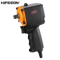 Hifeton 1/2 Mini clé à chocs pneumatique de haute qualité, pour la réparation de voitures, outils clés automobiles 7000 R.P.M 