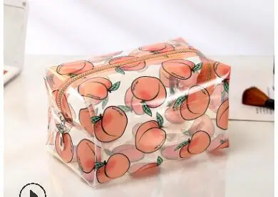 Женская модная косметичка из ПВХ с фруктами