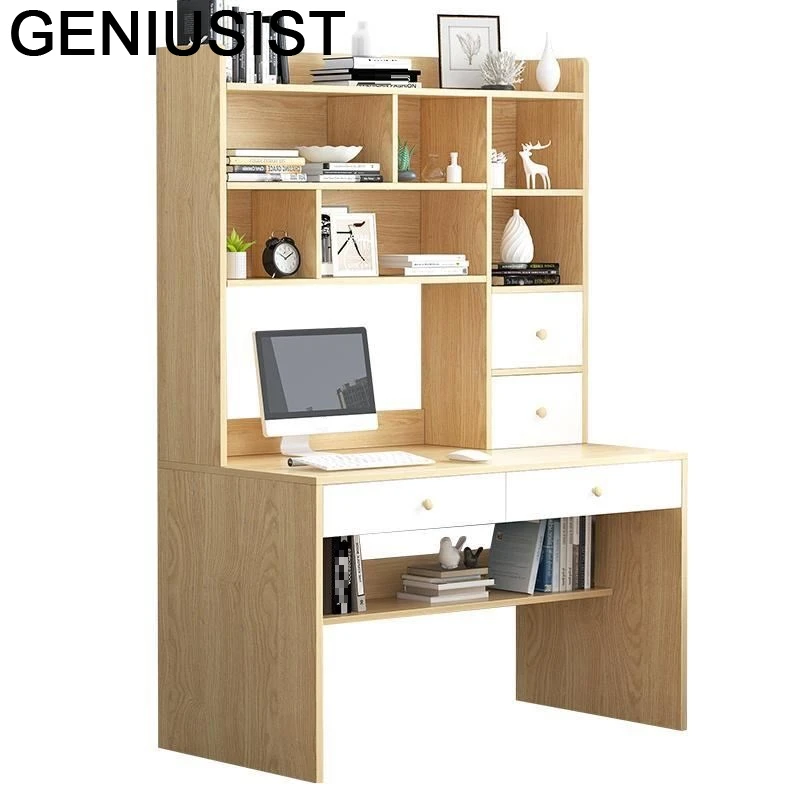 

Tisch Tray Scrivania Bed Notebook Office Furniture Escritorio Computer Bedside Mesa Desk Laptop Stand Table With Bookshelf