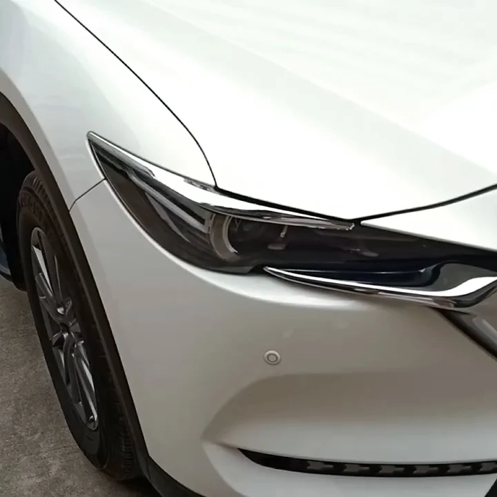 Для Mazda CX-5 CX5 передняя фара для бровей Крышка для век отделка внешние аксессуары ABS хром авто отделка